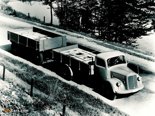 Photos of Mercedes-Benz L4500 1950–54 (640 x 480)