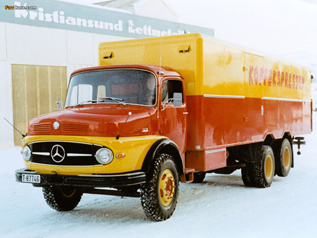 Photos of Mercedes-Benz L1418 1963–68 (1024 x 768)