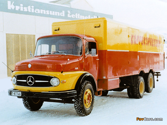 Photos of Mercedes-Benz L1418 1963–68 (640 x 480)