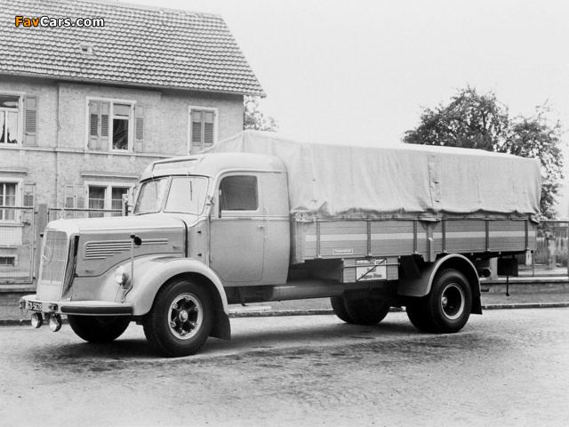 Pictures of Mercedes-Benz L6600 1950–54 (640 x 480)