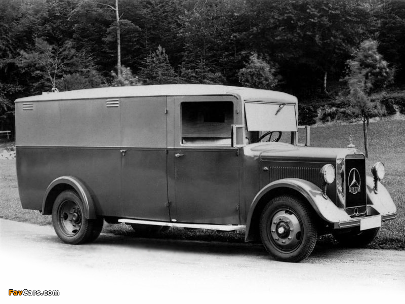 Mercedes-Benz LO2000 Kastenwagen 1930–37 photos (800 x 600)