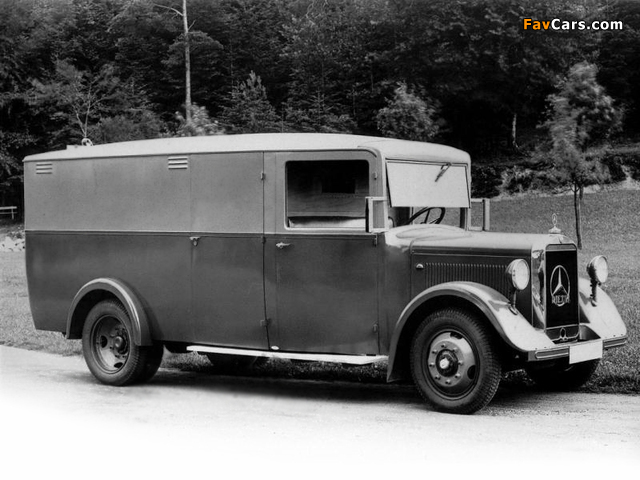 Mercedes-Benz LO2000 Kastenwagen 1930–37 photos (640 x 480)