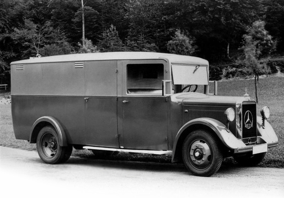 Mercedes-Benz LO2000 Kastenwagen 1930–37 photos