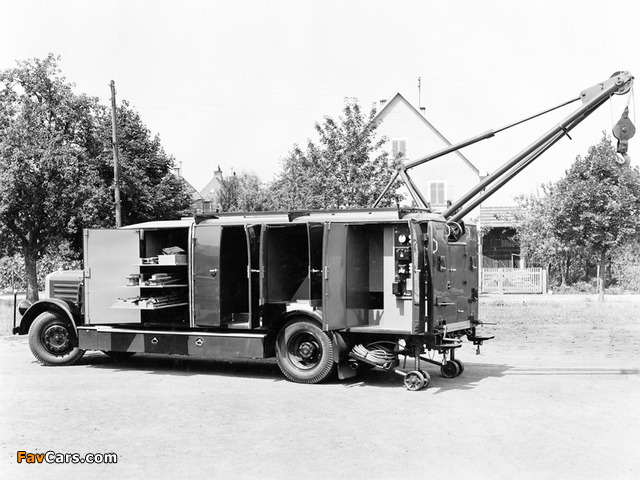 Mercedes-Benz LO3750 Rüstwagen by Metz 1935 pictures (640 x 480)