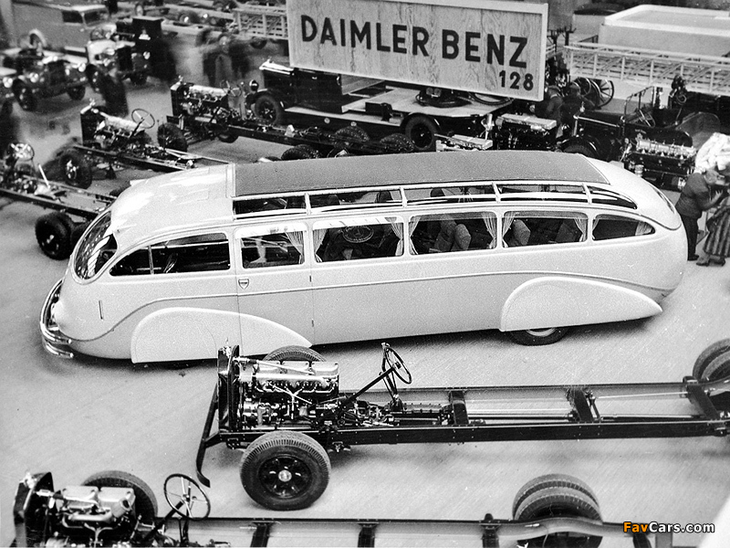 Mercedes-Benz LO3500 Stromlinien Bus 1935 wallpapers (800 x 600)