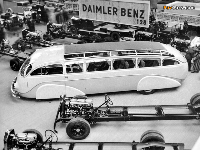 Mercedes-Benz LO3500 Stromlinien Bus 1935 wallpapers (640 x 480)