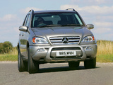 Images of Mercedes-Benz ML 350 UK-spec (W163) 2001–05
