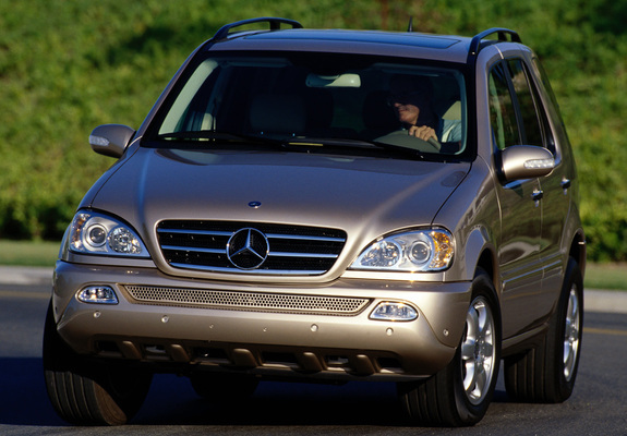 Images of Mercedes-Benz ML 500 US-spec (W163) 2001–05