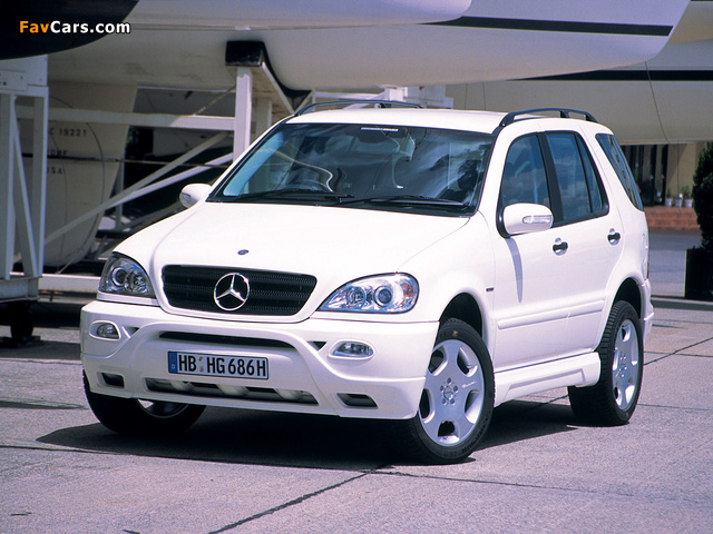 Images of WALD Mercedes-Benz ML 270 CDI (W163) 2001–05 (640 x 480)