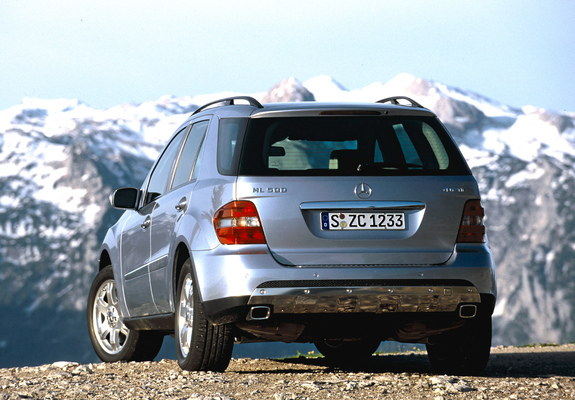 Images of Mercedes-Benz ML 500 (W164) 2005–08