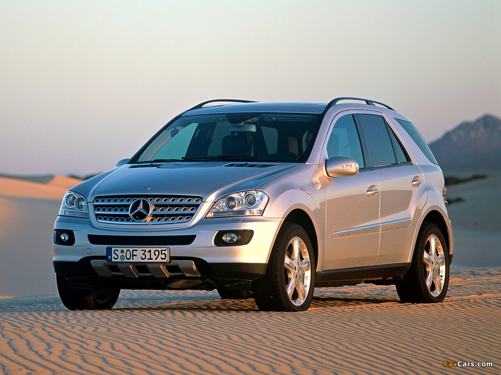 Images of Mercedes-Benz ML 350 (W164) 2005–08 (1024 x 768)