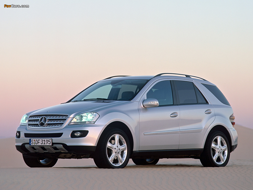 Images of Mercedes-Benz ML 350 (W164) 2005–08 (1024 x 768)