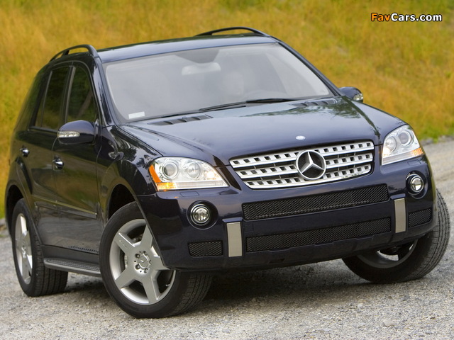 Images of Mercedes-Benz ML 550 (W164) 2006–08 (640 x 480)