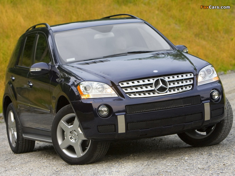 Images of Mercedes-Benz ML 550 (W164) 2006–08 (800 x 600)