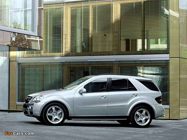 Images of Mercedes-Benz ML 63 AMG (W164) 2006–08 (640 x 480)