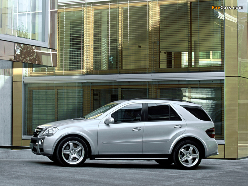 Images of Mercedes-Benz ML 63 AMG (W164) 2006–08 (800 x 600)