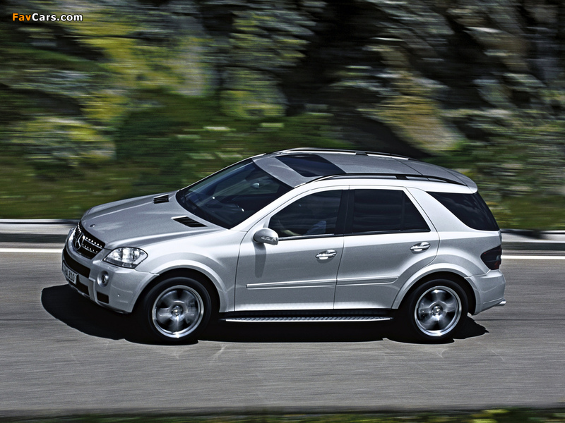 Images of Mercedes-Benz ML 63 AMG (W164) 2006–08 (800 x 600)