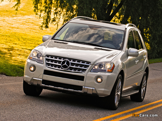 Images of Mercedes-Benz ML 550 (W164) 2008–11 (640 x 480)