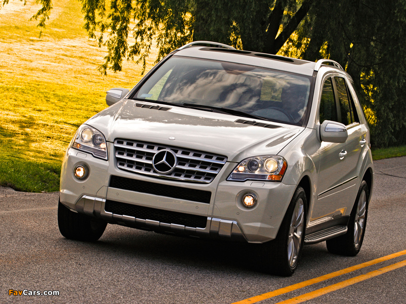 Images of Mercedes-Benz ML 550 (W164) 2008–11 (800 x 600)