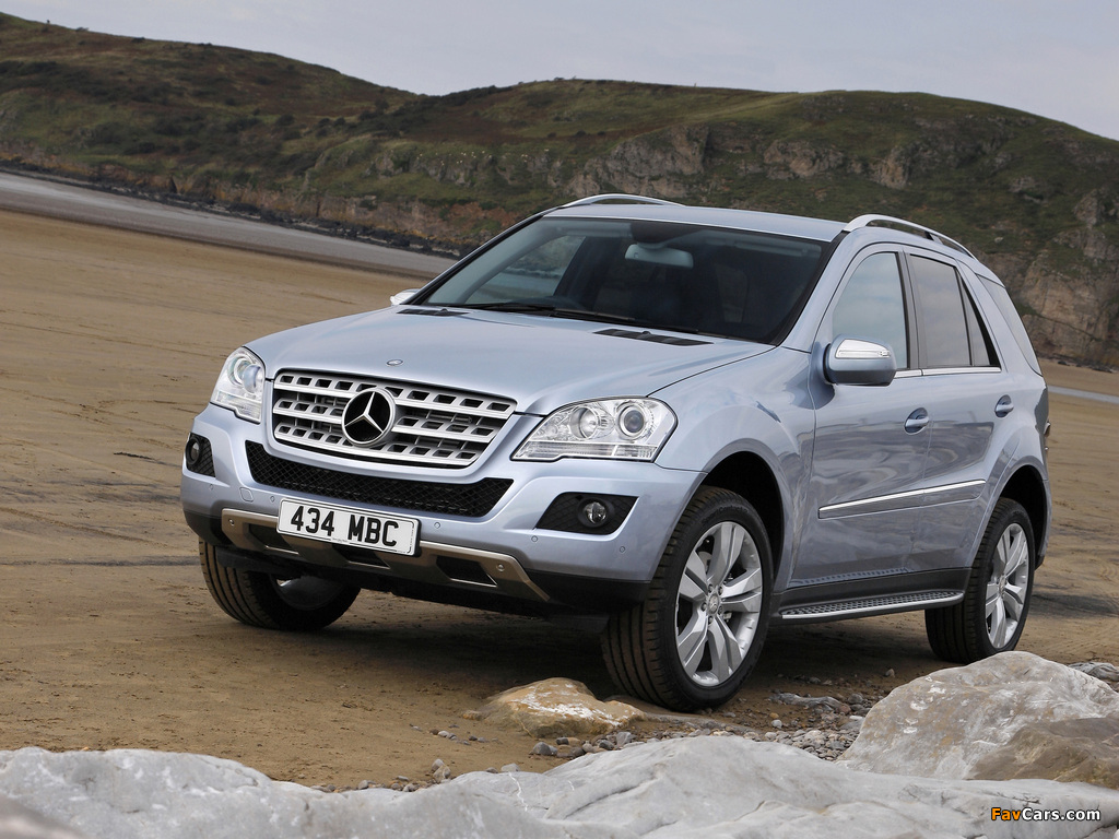 Images of Mercedes-Benz ML 280 CDI UK-spec (W164) 2008–11 (1024 x 768)