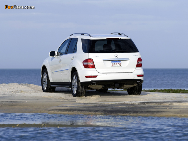 Images of Mercedes-Benz ML 320 BlueTec (W164) 2008–11 (640 x 480)