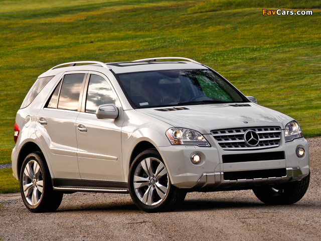 Images of Mercedes-Benz ML 550 (W164) 2008–11 (640 x 480)