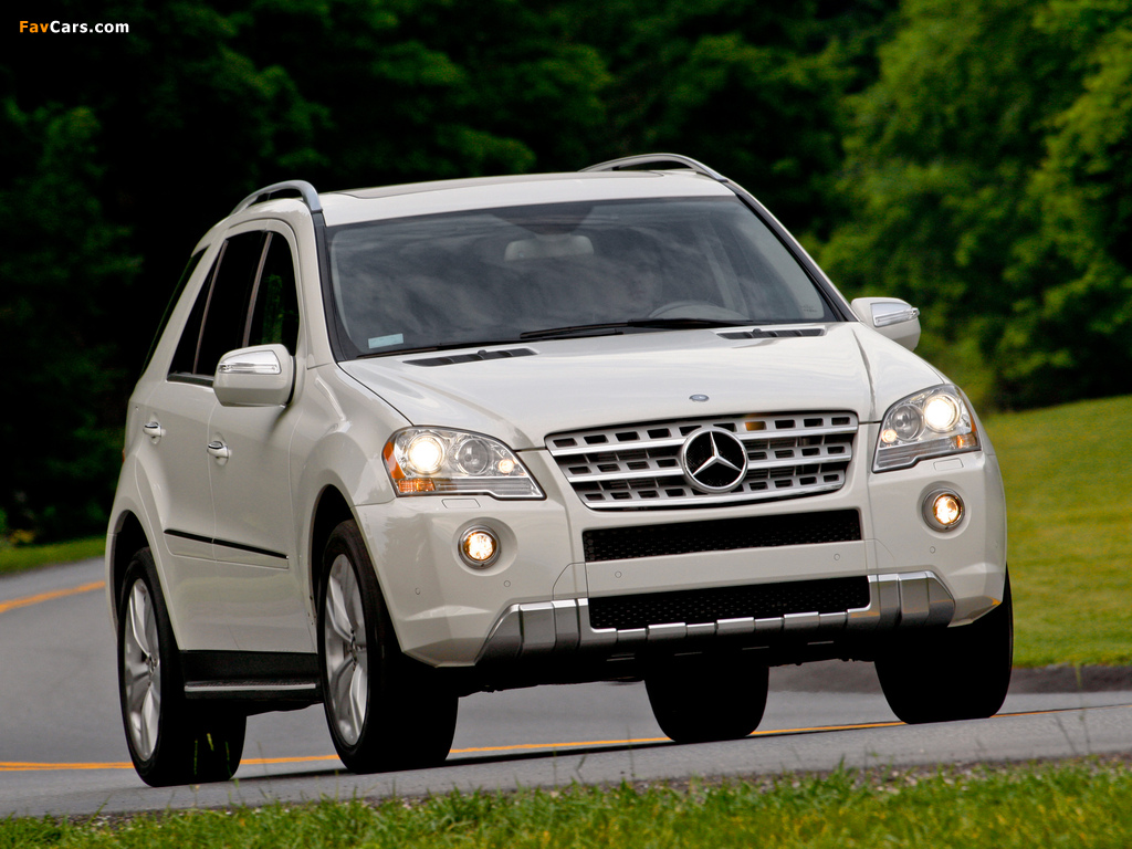 Images of Mercedes-Benz ML 550 (W164) 2008–11 (1024 x 768)