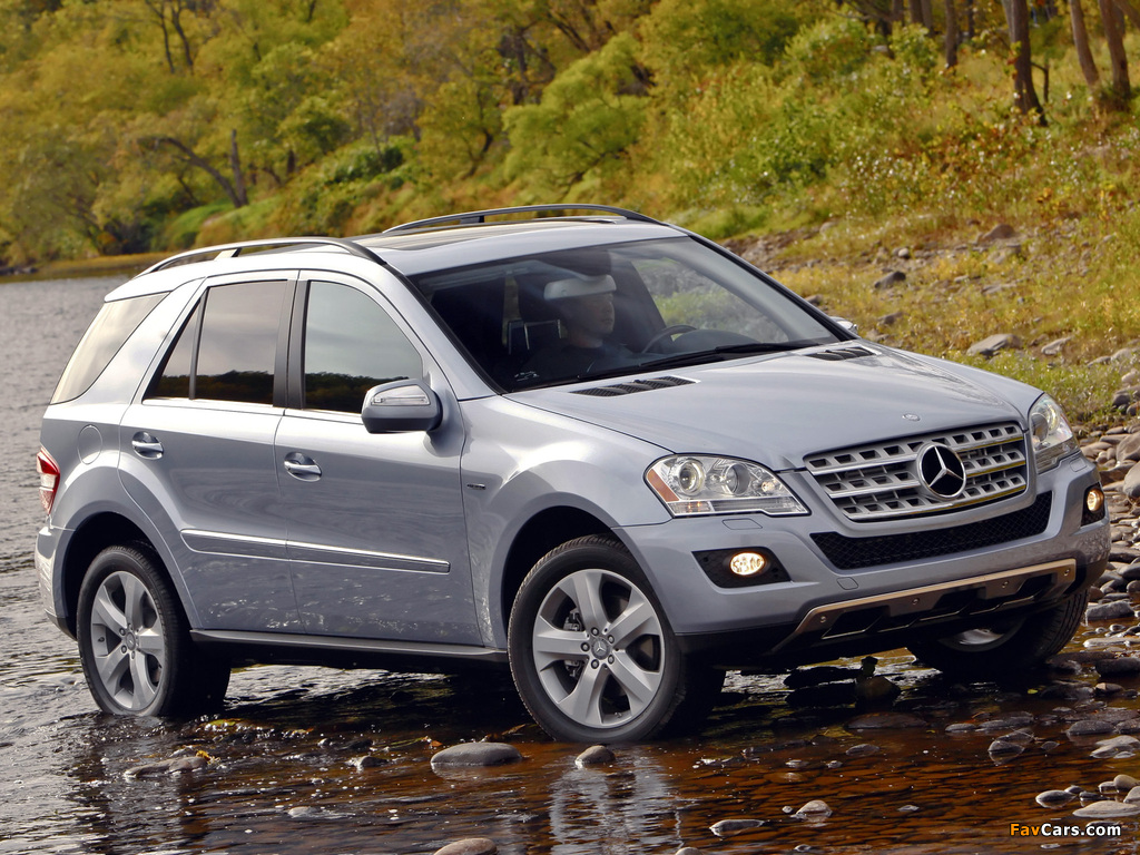 Images of Mercedes-Benz ML 350 BlueTec US-spec (W164) 2009–11 (1024 x 768)