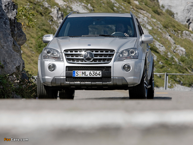 Images of Mercedes-Benz ML 63 AMG 10th Anniversary (W164) 2009 (800 x 600)