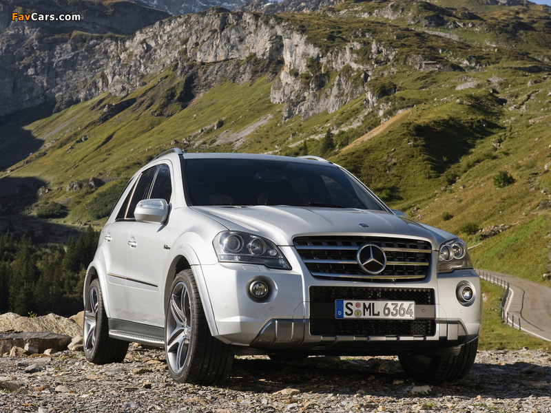 Images of Mercedes-Benz ML 63 AMG 10th Anniversary (W164) 2009 (800 x 600)