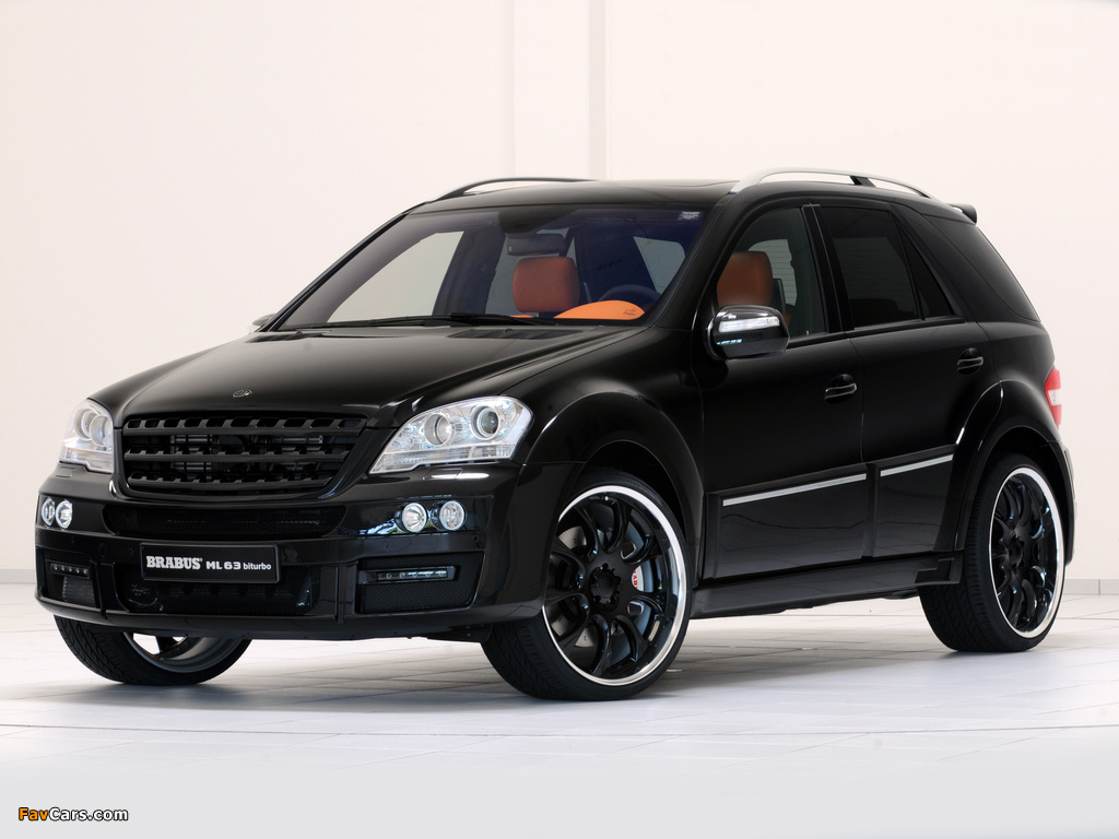 Images of Brabus ML 63 Biturbo (W164) 2009–11 (1024 x 768)