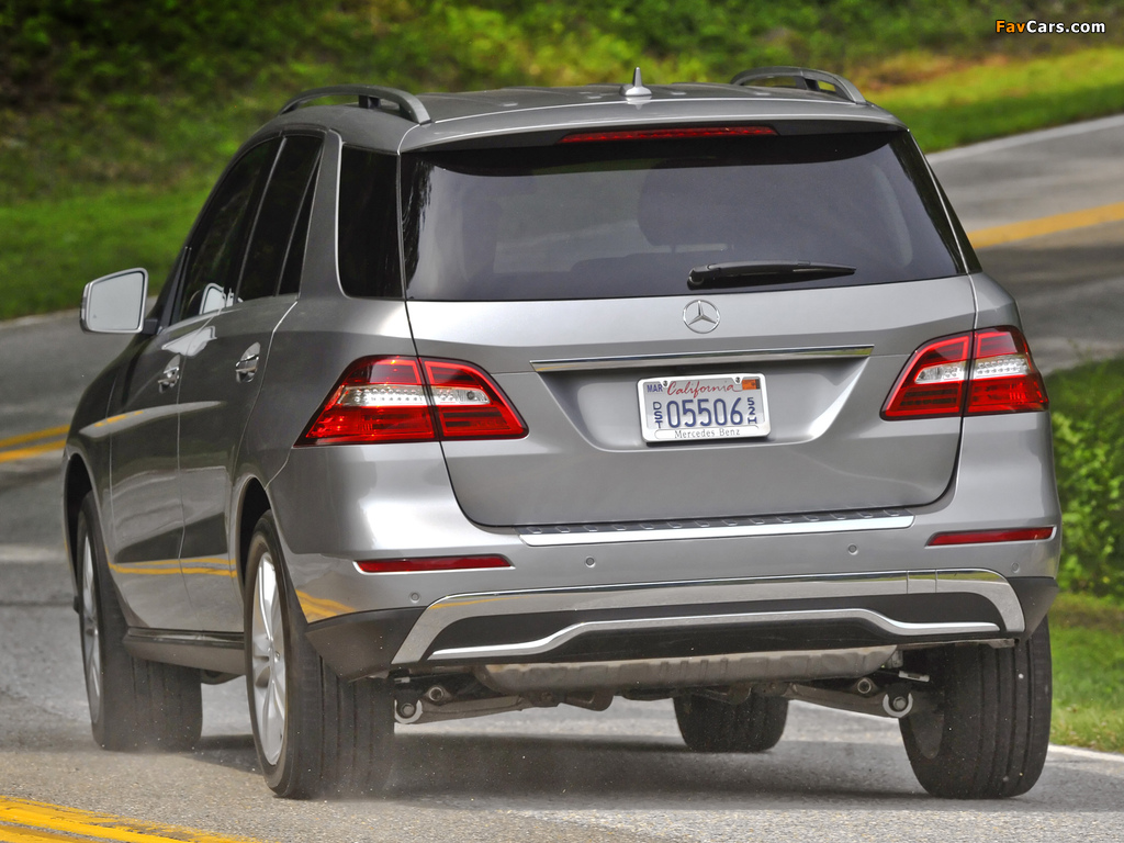 Images of Mercedes-Benz ML 350 US-spec (W166) 2011 (1024 x 768)