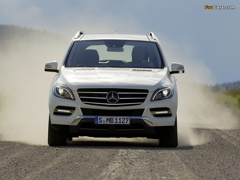 Images of Mercedes-Benz ML 350 BlueEfficiency (W166) 2011 (800 x 600)