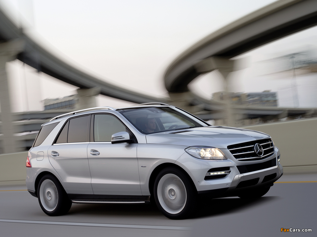 Images of Mercedes-Benz ML 350 BlueEfficiency (W166) 2011 (1024 x 768)