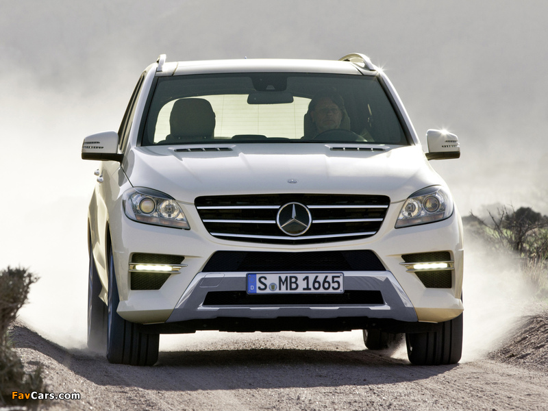 Images of Mercedes-Benz ML 250 BlueTec AMG Sports Package (W166) 2011 (800 x 600)