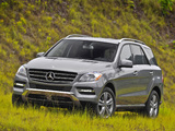 Images of Mercedes-Benz ML 350 US-spec (W166) 2011