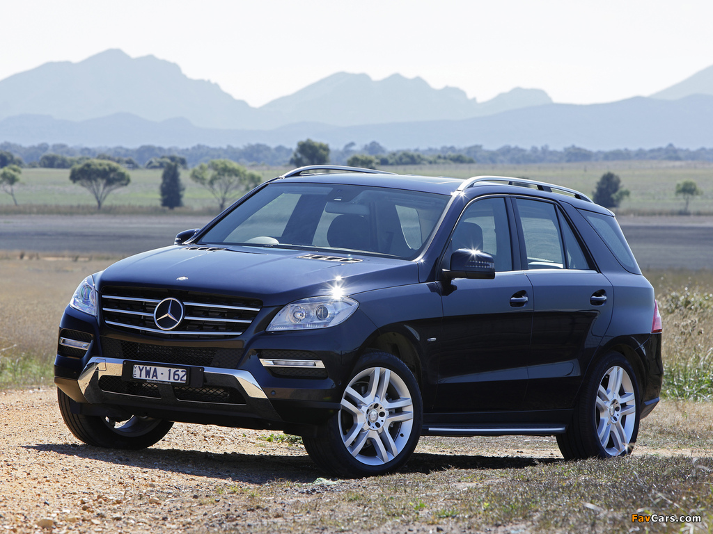 Images of Mercedes-Benz ML 250 BlueTec AU-spec (W166) 2011 (1024 x 768)