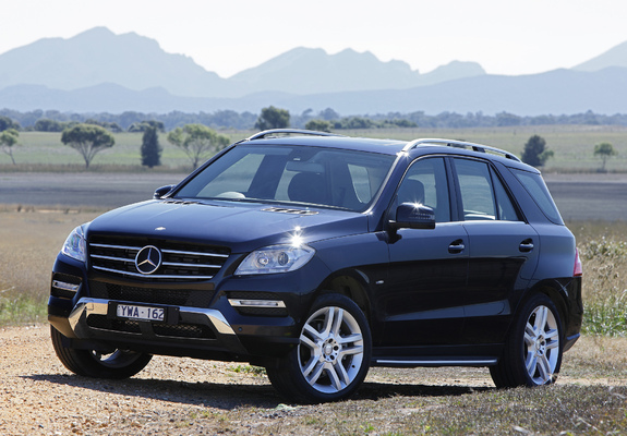 Images of Mercedes-Benz ML 250 BlueTec AU-spec (W166) 2011