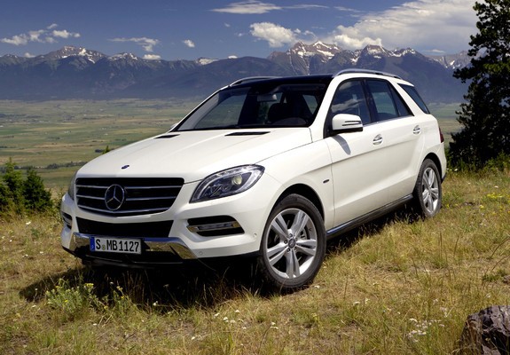Images of Mercedes-Benz ML 350 BlueEfficiency (W166) 2011
