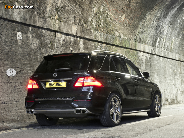 Images of Mercedes-Benz ML 63 AMG UK-spec (W166) 2012 (640 x 480)