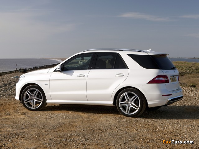 Images of Mercedes-Benz ML 350 BlueTec AMG Sports Package UK-spec (W166) 2012 (640 x 480)