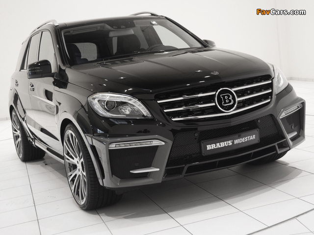 Images of Brabus ML 63 Widestar (W166) 2012 (640 x 480)