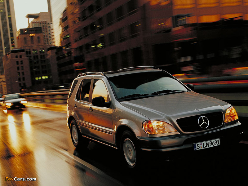 Mercedes-Benz M-Klasse (W163) 1997–2001 images (800 x 600)