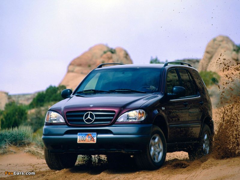 Mercedes-Benz M-Klasse (W163) 1997–2001 images (800 x 600)