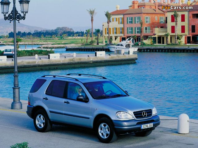 Mercedes-Benz M-Klasse (W163) 1997–2001 photos (640 x 480)