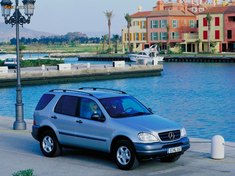 Mercedes-Benz M-Klasse (W163) 1997–2001 photos (800 x 600)