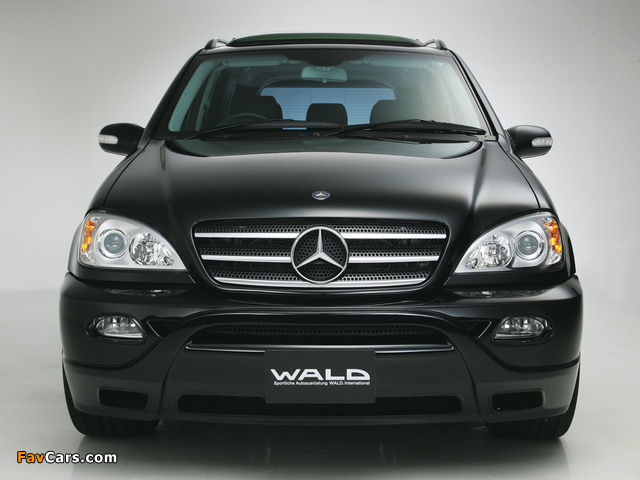 WALD Mercedes-Benz ML 350 (W163) 2001–05 images (640 x 480)
