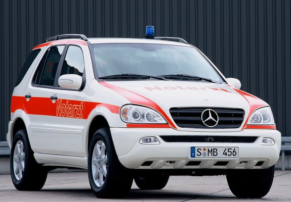 Mercedes-Benz M-Klasse Notarzt (W163) 2001–05 photos