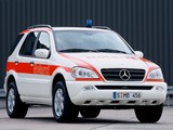 Mercedes-Benz M-Klasse Notarzt (W163) 2001–05 photos