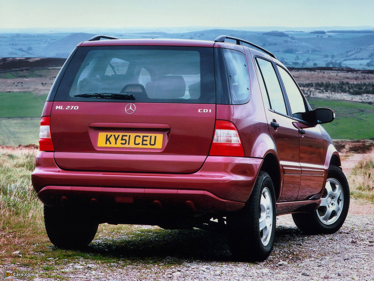 Mercedes-Benz ML 270 CDI UK-spec (W163) 2001–05 photos (1280 x 960)